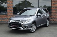 USED 2019 MITSUBISHI OUTLANDER 2.4h TwinMotor 13.8kWh 4h SUV 5dr Petrol Plug-in Hybrid CVT 4WD Euro 6 (s/s) (209 ps) HYBRID / 2 OWNER / LEATHER