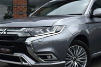 USED 2019 MITSUBISHI OUTLANDER 2.4h TwinMotor 13.8kWh 4h SUV 5dr Petrol Plug-in Hybrid CVT 4WD Euro 6 (s/s) (209 ps) HYBRID / 2 OWNER / LEATHER