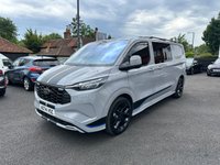 USED 2024 74 FORD TRANSIT CUSTOM 2.5 320 Duratec 11.8kWh Sport Crew Van Double Cab 5dr Petrol Plug-in Hybrid Auto L2 H1 Euro 6 (232 ps) ** RAC BUYSURE INSPECTED **