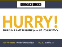 USED 2012 12 TRIUMPH Sprint GT 1050 AFTERMARKET EXHAUST - HPI CLEAR COMES WITH NEW MOT AND WARRANTY