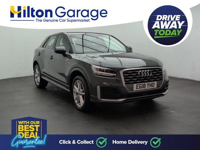 USED 2018 18 Audi Q2 1.4 Tfsi Cod S Line Suv 5dr Petrol Manual Euro 6 (s/S) (150 Ps) Rear Parking Sensors+bluetooth