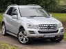 USED 2009 09 MERCEDES-BENZ M-CLASS 3.0 ML320 CDI V6 Sport SUV 5dr Diesel Tiptronic 4WD Euro 4 (224 ps) 