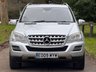 USED 2009 09 MERCEDES-BENZ M-CLASS 3.0 ML320 CDI V6 Sport SUV 5dr Diesel Tiptronic 4WD Euro 4 (224 ps) 