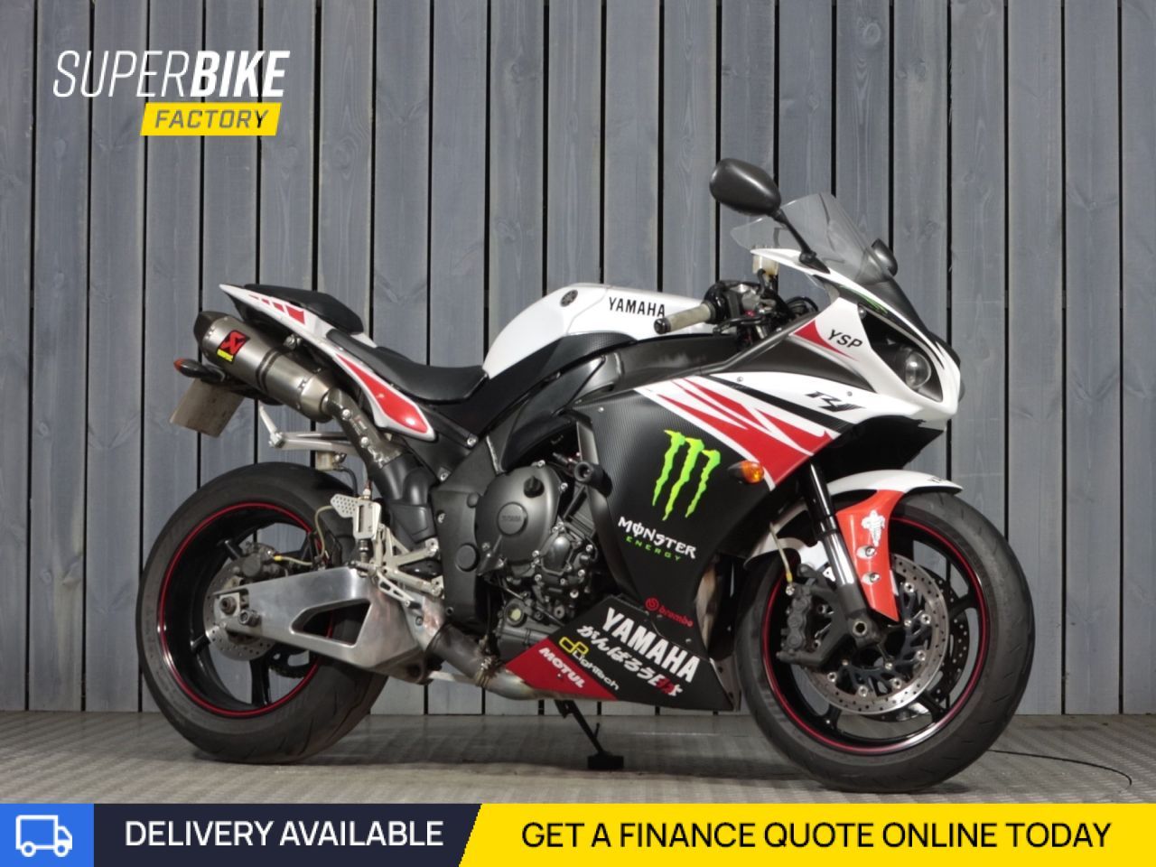 2010 YAMAHA R1 WHITE with 24672 miles - Used Motorbikes Dealer ...