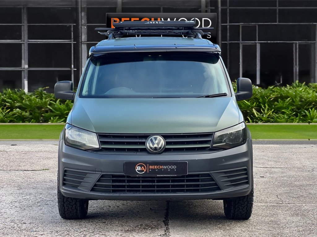 USED 2019 19 VOLKSWAGEN CADDY 2.0 TDI C20 BlueMotion Tech BEECHWOOD SWAMPER EDITION Panel Van 5dr Diesel Manual SWB Euro 6 WIDE BODY / LIFT KIT / NEW WHEELS