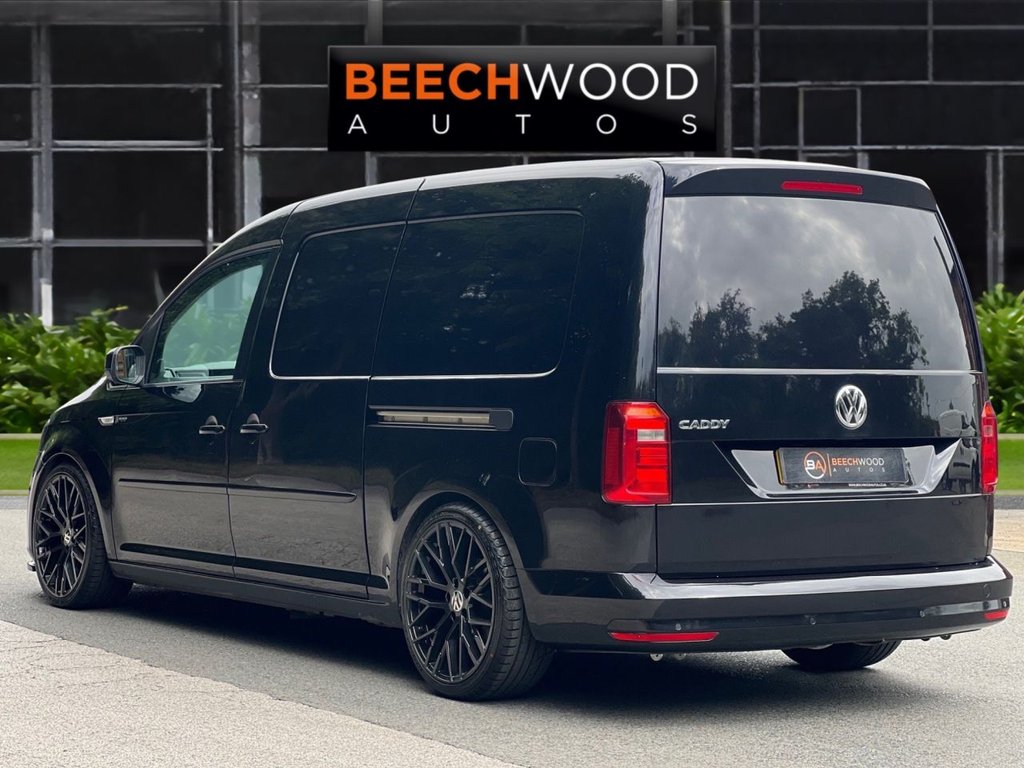 USED 2019 69 VOLKSWAGEN CADDY MAXI 2.0 TDI C20 BEECHWOOD CUSTOM Panel Van 6dr Diesel Manual LWB Euro 6 (s/s) (102 ps) TAILGATE / COILOVERS / 19'S