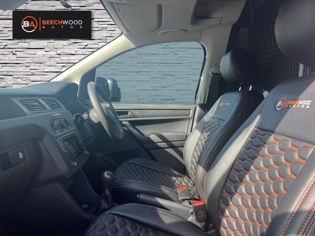 USED 2019 69 VOLKSWAGEN CADDY MAXI 2.0 TDI C20 BEECHWOOD CUSTOM Panel Van 6dr Diesel Manual LWB Euro 6 (s/s) (102 ps) TAILGATE / COILOVERS / 19'S