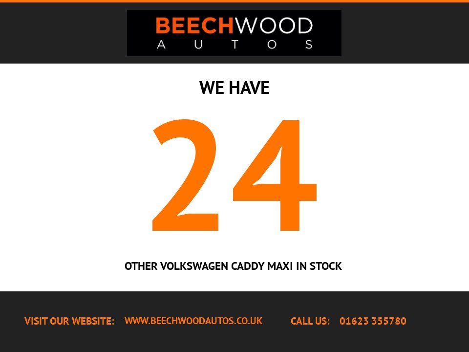 USED 2019 69 VOLKSWAGEN CADDY MAXI 2.0 TDI C20 BEECHWOOD CUSTOM Panel Van 6dr Diesel Manual LWB Euro 6 (s/s) (102 ps) TAILGATE / COILOVERS / 19'S