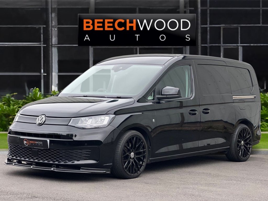 USED 2022 22 VOLKSWAGEN CADDY MAXI 2.0 TDI C20 Commerce Panel Van 6dr Diesel Manual LWB Euro 6 (s/s) (102 ps) TWIN SIDE LOADING DOORS / 1 OWNER