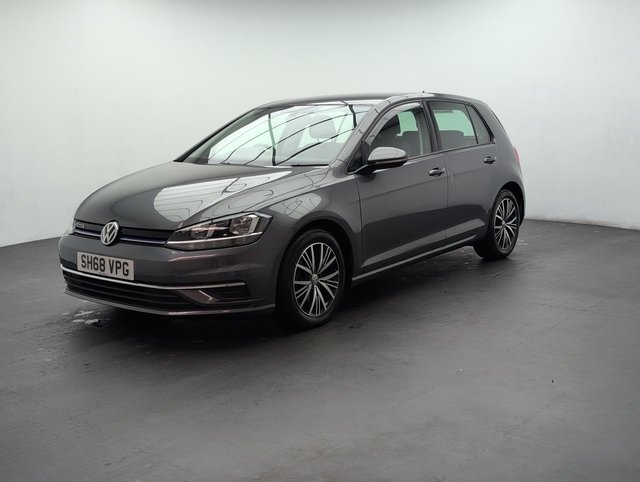 USED 2018 68 Volkswagen Golf 1.5 TSI Evo SE Nav Hatchback 5dr Petrol DSg Euro 6 (s/S) (130 Ps) 16in Alloy Wheels + Parking Sensors