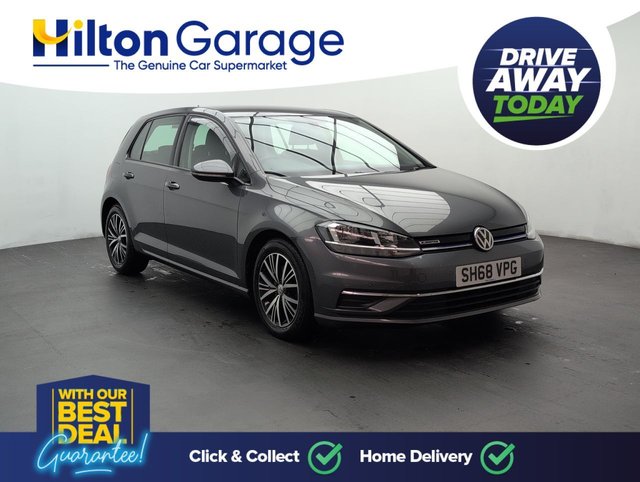 USED 2018 68 Volkswagen Golf 1.5 TSI Evo SE Nav Hatchback 5dr Petrol DSg Euro 6 (s/S) (130 Ps) 16in Alloy Wheels + Parking Sensors
