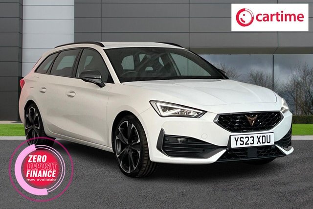 View our Cupra Leon 1.4 eHybrid 12.8kWh VZ2 Estate 5dr Petrol Plug-in Hybrid DSG Euro 6 (s/s) (245 ps) Touchscreen, Apple CarPlay / Android Auto, Bluetooth, DAB - Digital Radio, Cruise Control Touchscreen, Apple CarPlay / Android Auto, Bluetooth, DAB - Digital Radio, Cruise Control