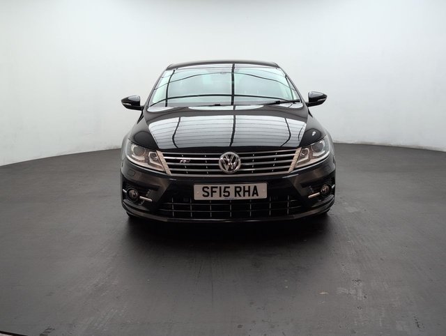 USED 2015 15 Volkswagen CC 2.0 TDI Bluemotion Tech R-Line Saloon 4dr Diesel DSg Euro 5 (s/S) (177 Ps) - Satnav, Heated Seats, Alloy