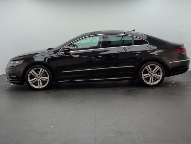 USED 2015 15 Volkswagen CC 2.0 TDI Bluemotion Tech R-Line Saloon 4dr Diesel DSg Euro 5 (s/S) (177 Ps) - Satnav, Heated Seats, Alloy