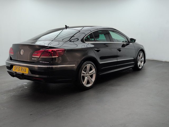 USED 2015 15 Volkswagen CC 2.0 TDI Bluemotion Tech R-Line Saloon 4dr Diesel DSg Euro 5 (s/S) (177 Ps) - Satnav, Heated Seats, Alloy