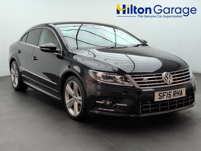 USED 2015 15 Volkswagen CC 2.0 TDI Bluemotion Tech R-Line Saloon 4dr Diesel DSg Euro 5 (s/S) (177 Ps) - Satnav, Heated Seats, Alloy