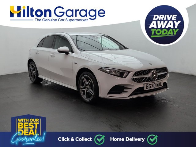 USED 2020 70 Mercedes-Benz A Class 1.3 A250e 15.6kwh Amg Line Hatchback 5dr Petrol Plug-In Hybrid 8g-Dct Euro 6 (s/S) (218 Ps) - Cruise, Heated Seats, Satnav