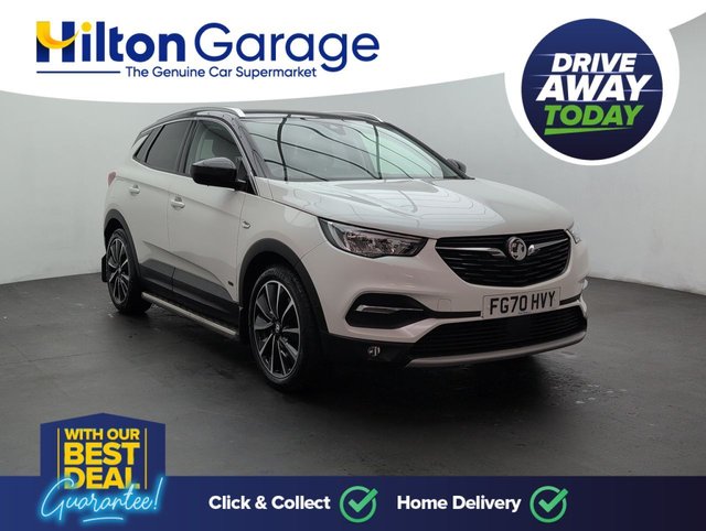 USED 2020 70 Vauxhall Grandland X 1.6 13.2kwh Elite Nav Suv 5dr Petrol Plug-In Hybrid Auto 4WD Euro 6 (s/S) Hybrid4 (300 Ps) Heated Windscreen+navigation