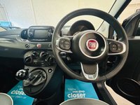 USED 2018 18 FIAT 500 1.2 Lounge Hatchback 3 Door Petrol Manual Euro 6 (s/s) (69 bhp) PAN ROOF CRUISE REAR PARK ASSIST