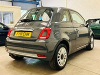 USED 2018 18 FIAT 500 1.2 Lounge Hatchback 3 Door Petrol Manual Euro 6 (s/s) (69 bhp) PAN ROOF CRUISE REAR PARK ASSIST