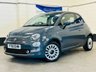 USED 2018 18 FIAT 500 1.2 Lounge Hatchback 3 Door Petrol Manual Euro 6 (s/s) (69 bhp) PAN ROOF CRUISE REAR PARK ASSIST