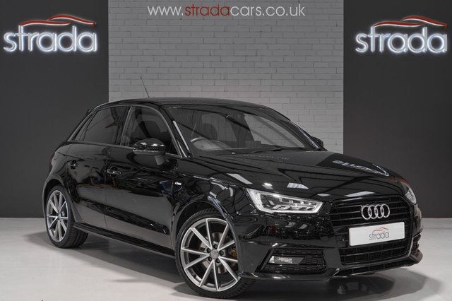 2018 18 Audi A1 1.4 TFSI Black Edition Sportback 5dr Petrol S Tronic Euro 6 (s/s) (Nav) (125 ps)