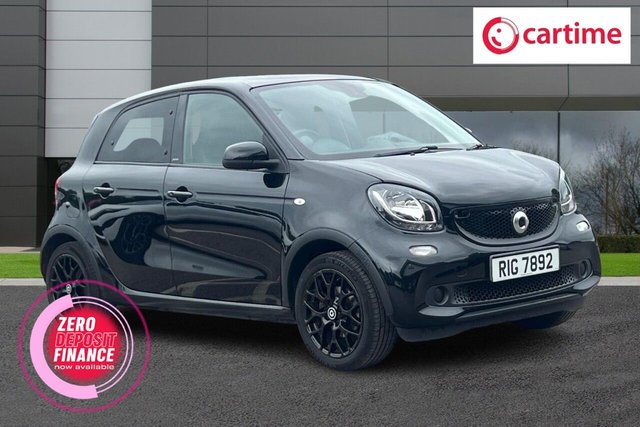 View our Smart Forfour 0.9T Edition Black Hatchback 5dr Petrol Manual Euro 6 (s/s) (90 ps) Service History, Panoramic Roof, Heated Seats, Bluetooth, Rear Parking Sensors