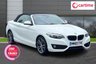 USED 2020 69 BMW 2 SERIES 2.0 218d Sport Convertible 2dr Diesel Auto Euro 6 (s/s) (150 ps) Low Mileage, Media Display, Tech Pack ll, Comfort Pack, Heated Steering Wheel Low Mileage, Media Display, Tech Pack ll, Comfort Pack, Heated Steering Wheel