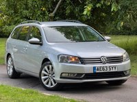 USED 2013 63 VOLKSWAGEN PASSAT 2.0 TDI BlueMotion Tech Highline Estate 5dr Diesel Manual Euro 5 (s/s) (140 ps) 