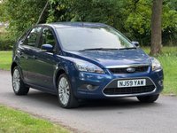 USED 2009 59 FORD FOCUS 1.8 Titanium Hatchback 5dr Petrol Manual (169 g/km, 123 bhp) 