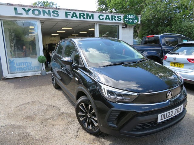 2022 22 Vauxhall Crossland 1.2 Design SUV 5dr Petrol Manual Euro 6 (s/s) (83 ps)