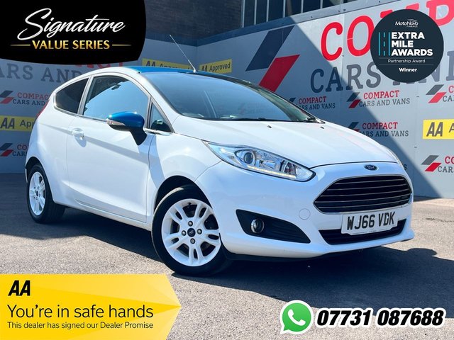 View our Ford Fiesta 1.0T EcoBoost Zetec White Edition Hatchback 3dr Petrol Manual Euro 6 (s/s) (100 ps)