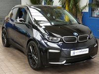 USED 2021 21 BMW I3 42.2kWh S Hatchback 5dr Electric Auto (184 ps) SAT NAV AUXILIARY CABIN HEATING CLOTH INTERIOR HEATED SEATS CRUISE CONTROL PARKING SENSORS 1 OWNER EXCELLENT SERVICE HISTORY WARRANTY