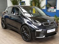 USED 2021 21 BMW I3 42.2kWh S Hatchback 5dr Electric Auto (184 ps) SAT NAV AUXILIARY CABIN HEATING CLOTH INTERIOR HEATED SEATS CRUISE CONTROL PARKING SENSORS 1 OWNER EXCELLENT SERVICE HISTORY WARRANTY
