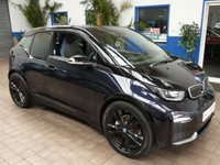 USED 2021 21 BMW I3 42.2kWh S Hatchback 5dr Electric Auto (184 ps) SAT NAV AUXILIARY CABIN HEATING CLOTH INTERIOR HEATED SEATS CRUISE CONTROL PARKING SENSORS 1 OWNER EXCELLENT SERVICE HISTORY WARRANTY