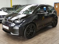 USED 2021 21 BMW I3 42.2kWh S Hatchback 5dr Electric Auto (184 ps) SAT NAV AUXILIARY CABIN HEATING CLOTH INTERIOR HEATED SEATS CRUISE CONTROL PARKING SENSORS 1 OWNER EXCELLENT SERVICE HISTORY WARRANTY