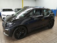 USED 2021 21 BMW I3 42.2kWh S Hatchback 5dr Electric Auto (184 ps) SAT NAV AUXILIARY CABIN HEATING CLOTH INTERIOR HEATED SEATS CRUISE CONTROL PARKING SENSORS 1 OWNER EXCELLENT SERVICE HISTORY WARRANTY