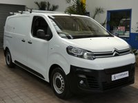 USED 2021 71 CITROEN E-DISPATCH e 1000 75kWh Enterprise M Panel Van 6dr Electric Auto MWB (136 ps) AIR CON ANDROID APPLE CARPLAY ROOF RACK SHELVING IN REAR PLYLINED BULKHEAD 1 OWNER FROM NEW SERVICE HISTORY WARRANTY