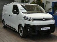 USED 2021 71 CITROEN E-DISPATCH e 1000 75kWh Enterprise M Panel Van 6dr Electric Auto MWB (136 ps) AIR CON ANDROID APPLE CARPLAY ROOF RACK SHELVING IN REAR PLYLINED BULKHEAD 1 OWNER FROM NEW SERVICE HISTORY WARRANTY