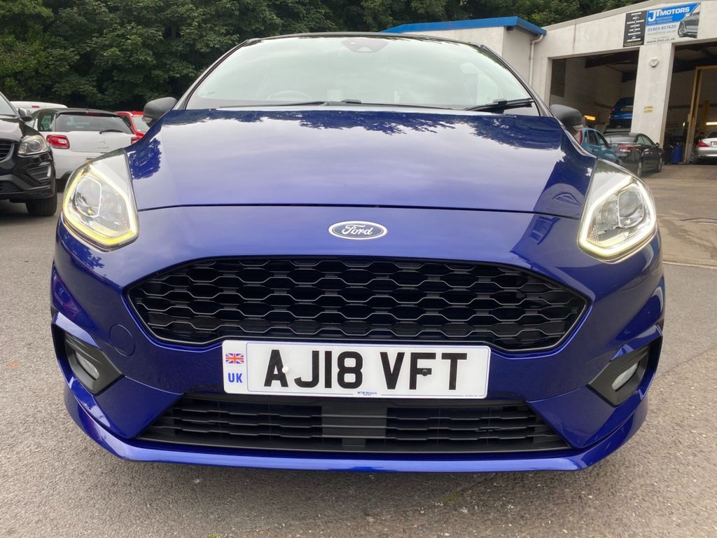 USED 2018 18 FORD FIESTA 1.0T EcoBoost ST-Line Hatchback 3dr Petrol Manual Euro 6 (s/s) (140 ps) RECENT SERVICE AND CAMBELT