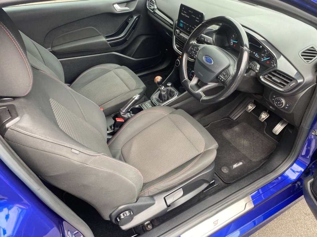 USED 2018 18 FORD FIESTA 1.0T EcoBoost ST-Line Hatchback 3dr Petrol Manual Euro 6 (s/s) (140 ps) RECENT SERVICE AND CAMBELT