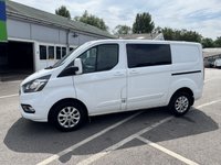 USED 2020 20 FORD TRANSIT CUSTOM 2.0 300 EcoBlue Limited Crew Van Double Cab 5dr Diesel Manual L1 H1 Euro 6 (s/s) (6 Seat) (130 ps) FINANCE OPTIONS AVAILABLE  Ideal For: Businesses needing crew and cargo transport in one  Tradespeople who transport teams and tools  Mobile services and installers  Versatile dual-purpose use (business + leisure)