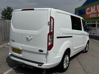 USED 2020 20 FORD TRANSIT CUSTOM 2.0 300 EcoBlue Limited Crew Van Double Cab 5dr Diesel Manual L1 H1 Euro 6 (s/s) (6 Seat) (130 ps) FINANCE OPTIONS AVAILABLE  Ideal For: Businesses needing crew and cargo transport in one  Tradespeople who transport teams and tools  Mobile services and installers  Versatile dual-purpose use (business + leisure)