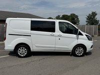 USED 2020 20 FORD TRANSIT CUSTOM 2.0 300 EcoBlue Limited Crew Van Double Cab 5dr Diesel Manual L1 H1 Euro 6 (s/s) (6 Seat) (130 ps) FINANCE OPTIONS AVAILABLE  Ideal For: Businesses needing crew and cargo transport in one  Tradespeople who transport teams and tools  Mobile services and installers  Versatile dual-purpose use (business + leisure)