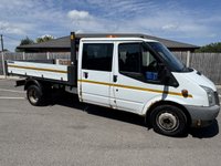 USED 2013 63 FORD TRANSIT 2.2 TDCi 350 Chassis Cab 4dr Diesel Manual RWD L4 (DRW) (123 bhp) The 2013 Transit 2.2 TDCi 350 DRW chassis cab TIPPER  is a robust, rear-wheel-drive diesel workhorse designed for heavy-duty commercial use.