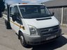 USED 2013 63 FORD TRANSIT 2.2 TDCi 350 Chassis Cab 4dr Diesel Manual RWD L4 (DRW) (123 bhp) The 2013 Transit 2.2 TDCi 350 DRW chassis cab TIPPER  is a robust, rear-wheel-drive diesel workhorse designed for heavy-duty commercial use.