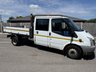 USED 2013 63 FORD TRANSIT 2.2 TDCi 350 Chassis Cab 4dr Diesel Manual RWD L4 (DRW) (123 bhp) The 2013 Transit 2.2 TDCi 350 DRW chassis cab TIPPER  is a robust, rear-wheel-drive diesel workhorse designed for heavy-duty commercial use.