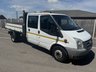 USED 2013 63 FORD TRANSIT 2.2 TDCi 350 Chassis Cab 4dr Diesel Manual RWD L4 (DRW) (123 bhp) The 2013 Transit 2.2 TDCi 350 DRW chassis cab TIPPER  is a robust, rear-wheel-drive diesel workhorse designed for heavy-duty commercial use.