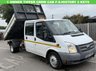 USED 2013 63 FORD TRANSIT 2.2 TDCi 350 Chassis Cab 4dr Diesel Manual RWD L4 (DRW) (123 bhp) The 2013 Transit 2.2 TDCi 350 DRW chassis cab TIPPER  is a robust, rear-wheel-drive diesel workhorse designed for heavy-duty commercial use.