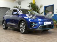 USED 2021 21 KIA NIRO 64kWh 4+ SUV 5dr Electric Auto (201 bhp) SAT NAV SUNROOF HEATED LEATHER REAR VIEW CAMERA PARKING SENSORS 1 OWNER SERVICE HISTORY KIA WARRANTY TILL MARCH 2028